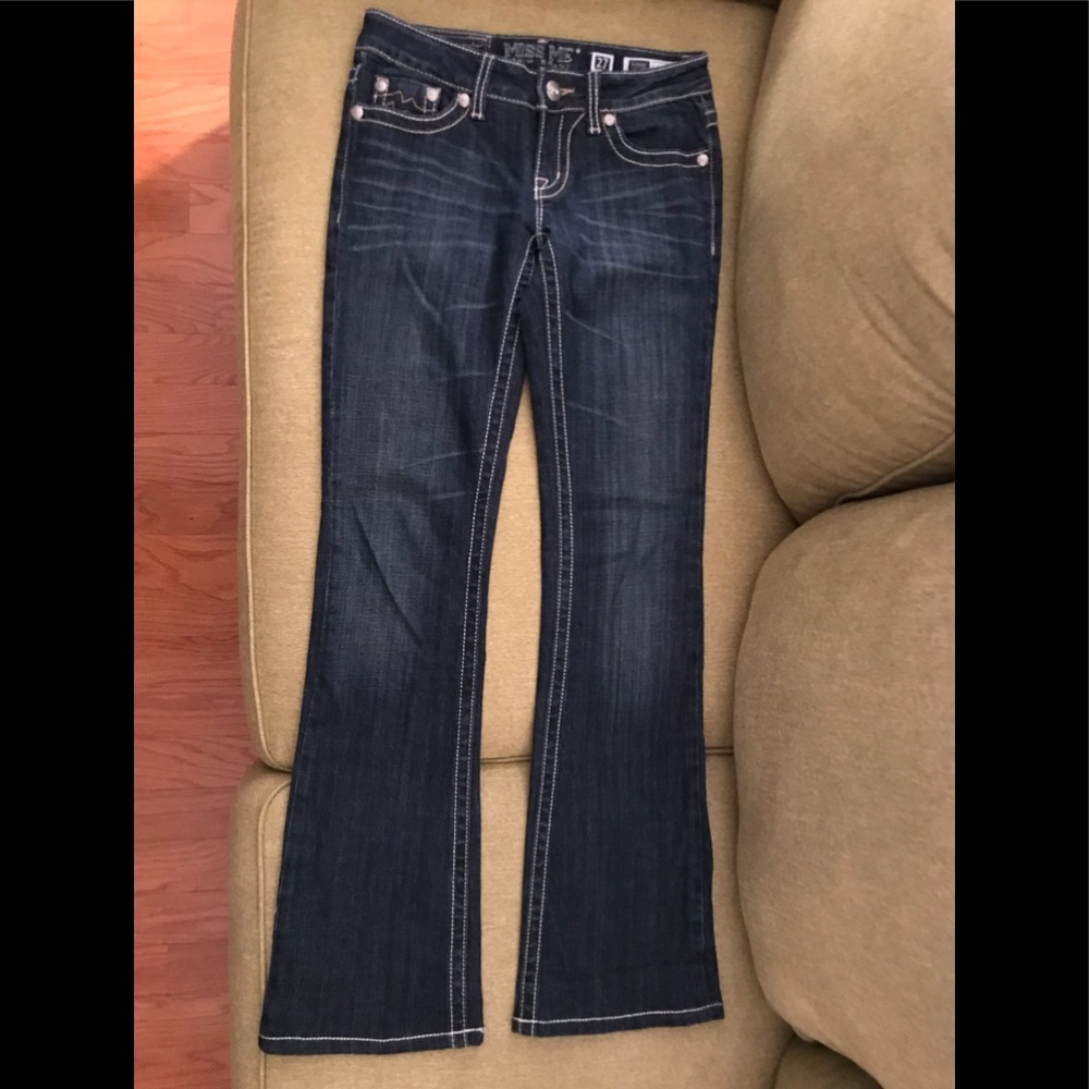 Miss me sunny boot jeans blue size 27